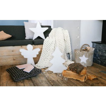 Świecące drzewo 40 cm 32440W, wzór na 8 pór roku