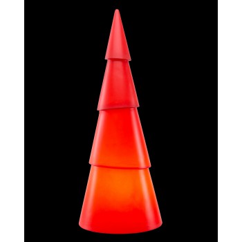 Okrągłe świecące drzewko 55 cm 32419W Wzór na 8 pór roku