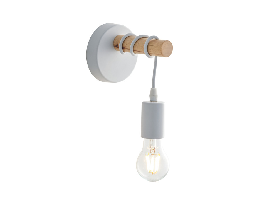 ARIZONA WOOD LAMPA ŚCIENNA 1XE27 14,5X18CM