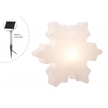 Kryształ śnieżny Luminous 60 cm 32436W Wzór na 8 pór roku