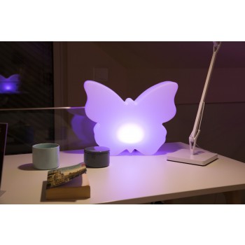 Błyszczący motyl 40 cm 32460 Wzór na 8 pór roku