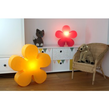 Świecący kwiat 40 cm 32404W Wzór 8 pór roku