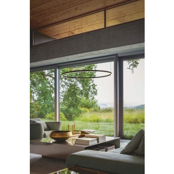 Okrągła lampa wisząca Oracle Slim firmy Ideal Lux