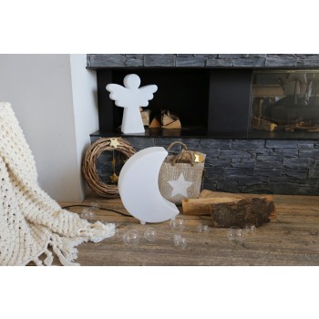 Świecący Księżyc Mini 40 cm 32351W Wzór 8 pór roku