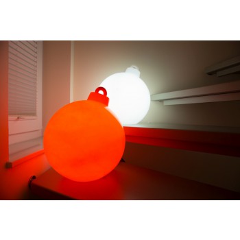 Świecąca bombka świąteczna 33 cm 32374W Wzór 8 pór roku