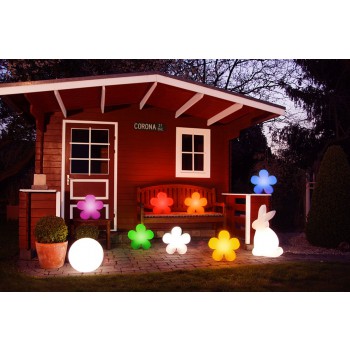 Lśniący Królik 50 cm 32478W Wzór Sezonowy 