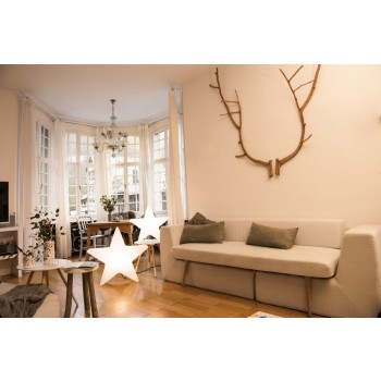 Świecąca Gwiazda 80 cm 32073W Wzór na 8 pór roku