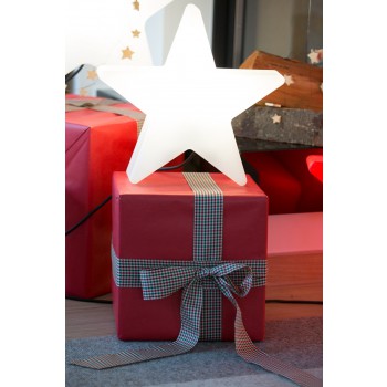 Świecąca Gwiazda 40 cm 32349W Wzór na 8 pór roku