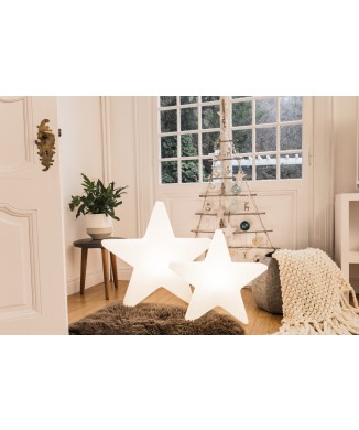 Świecąca Gwiazda 60 cm 32066W Wzór na 8 pór roku