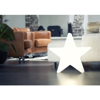 Świecąca Gwiazda 60 cm 32066W Wzór na 8 pór roku