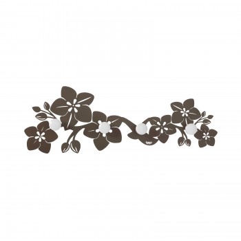 Cabideiro em forma de flor de lótus 3274 Artesanato
