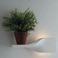 LUMINÁRIA DE PAREDE PIROETTE BRANCA 1XR7S 56X15X15CM