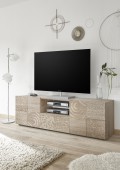 Suporte para TV MIRO com 2 portas e 1 gaveta 