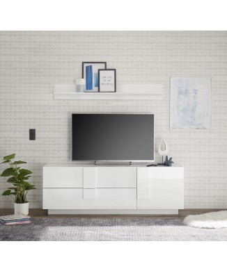 Móvel para TV JUPITER 182x44x63 cm com 2 gavetas e 1 porta