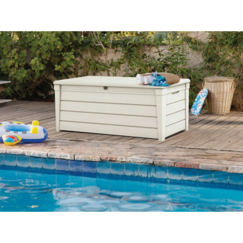 Baú externo BRIGHTWOOD POOL BOX KETER