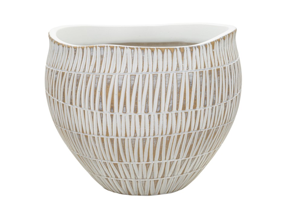 CACHEPOT DE RESINA ADESIVA