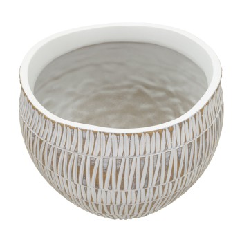 CACHEPOT DE RESINA ADESIVA