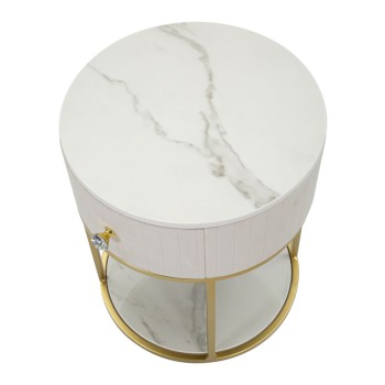 MESA DE CABECEIRA MONTPELLIER CREME
