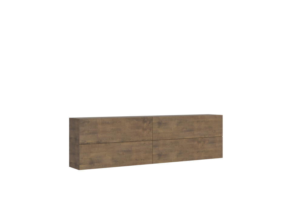 Composição Isoka - Composição de parede para sala de estar Isoka A102 L.288 A.80 P.39,2