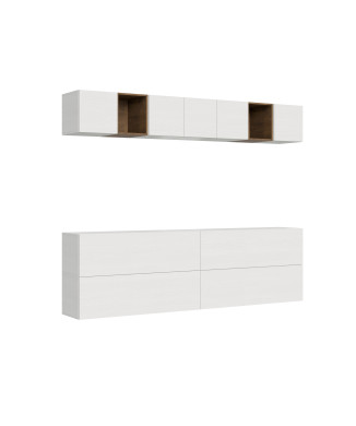 Composição Isoka - Composição de parede para sala de estar Isoka A104 L 268 P 39,2