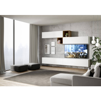 Composição Isoka - Composição de parede para sala de estar Isoka A110 L 308 P 39,2