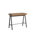 Console extensível 90x40/190 cm Banco Small frame Antracite