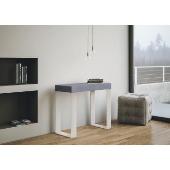 Console dobrável Tecno Itamoby com corpo branco