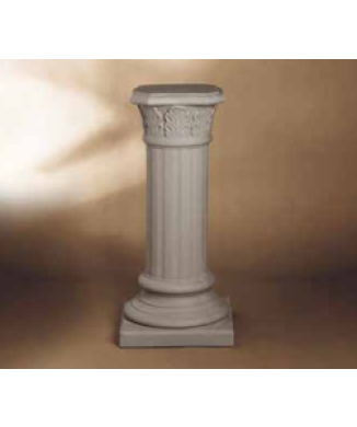 COLUNA DECORADA COM FOLHAS DE SERRALUNGA