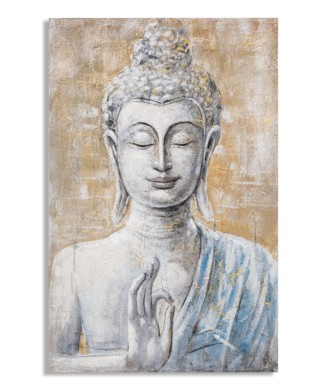 PINTURA SOBRE TELA BUDA LUZ -B-