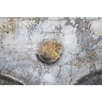 PINTURA EM TELA ROSTO DE BUDA LUZ -A-