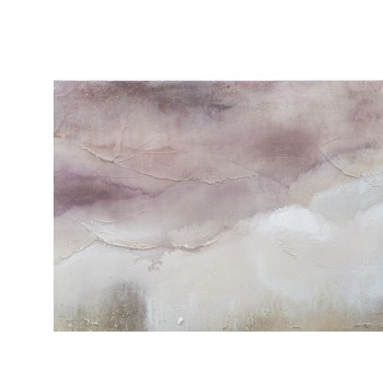 PINTURA EM TELA DA MONTANHA ROSA