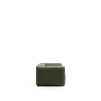 Sofá Blok de 2 lugares em chenille