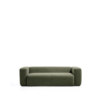 Sofá Blok de 3 lugares em chenille