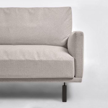 Sofá Galene de 4 lugares com chaise longue à esquerda, bege, 314 cm