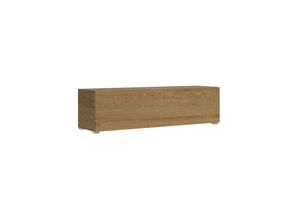 Isoka Elements - Suporte para TV Isoka com gerenciamento de cabos, dimensões: L 153,6 x A 40 x P 39,2 cm, com pés em carvalho natural.