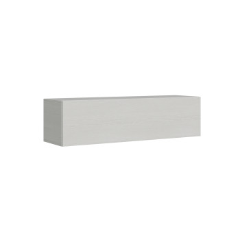 Isoka Elements - Painel para TV Isoka com porta basculante e sistema de gerenciamento de cabos. L 153,6 A 40 P 39,2 Carvalho Natural