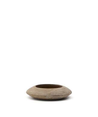 Vaso Rivor em terracota com acabamento natural, Ø 65 cm