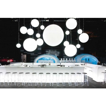 LUZ DE SUSPENSÃO GLOBO 30/40/50/60/70/80/120/200 LP SFI0 LP SFH0 DESLIZANTE