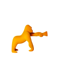 KONG XS QEEBOO ACABAMENTO AVELUDADO
