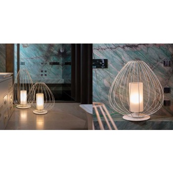 Luminária de mesa para exterior KARMAN Cell CT612 AM Ø57