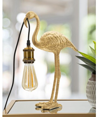 LUMINÁRIA DE MESA FLAMINGO