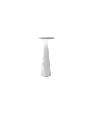 Luminária de mesa LED BRIO, branca, 2,5 W, 200 lúmens, 3000 K, IP44, 13 x 28,5 cm