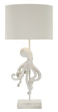 LUMINÁRIA DE MESA POLVO BRANCO