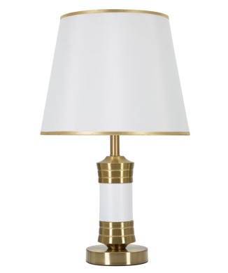 LUMINÁRIA DE MESA BRANCA