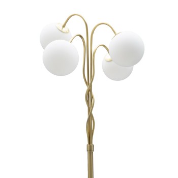 LUMINÁRIA DE CHÃO GLAMY COM 4 LÂMPADAS