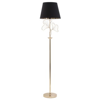 LUMINÁRIA DE CHÃO EM FORMATO DE FOLHAS