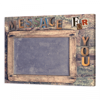 Quadro-negro MENSAGEM PARA VOCÊ G3636 PINTDECOR
