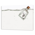 Quadro-negro MENSAGEM EM UMA GARRAFA G2418 PINTDECOR