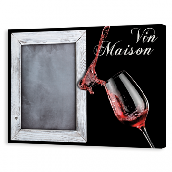 Quadro-negro VIN MAISON G2378 PINTDECOR