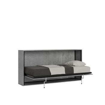 Mod.Kando Single - Cama de solteiro dobrável Kando com colchão de cashmere